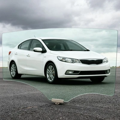 Fits 2014-2018 Kia Forte 4 Dr Sedan Passenger Right Side Rear Door Window Glass — 第 1/4 张图片