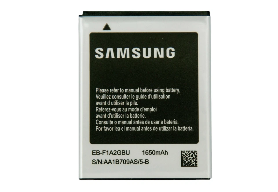 Nueva batería de repuesto OEM Samsung Galaxy S2 GT-i9100 EB-F1A2GBU (1650mAh) Foto 1 de 1