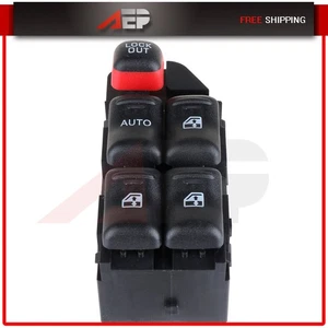 Power Window Switch for 1997 1998 1999 Oldsmobile Cutlass Front Driver Side - Picture 1 of 8