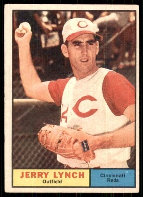 1961 Topps NM #97 Jerry Lynch Cincinnati Reds - Image 1 of 2