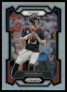 Panini Prizm Silver Prizm B 2023 Davis Mills Houston Texans #117 - Imagen 1 de 2