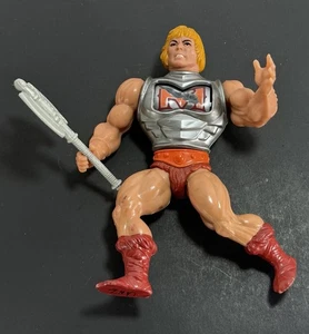 Modellino vintage 1983 MOTU Masters of the Universe Battle Armor He-Man Mattel - Foto 1 di 7