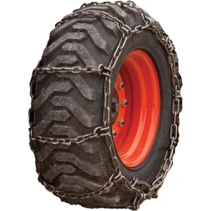 Peerless 0341095 Wide Base Skid Steer 10-16.5 Square 4-Link Tire Chains (1 Pair) - Picture 1 of 1