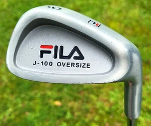 Fila Oversized J - 100 RH #9 Iron Golf Club 31" Steel Shaft Fila Grip - Picture 1 of 11