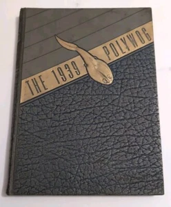 1939 POLYTECHNIC INSTITUTE of BROOKLYN YEARBOOK, THE POLYWOG, Hardcover - Imagen 1 de 8