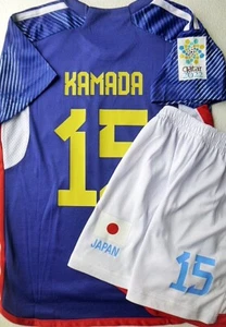 Daichi Kamada uniform Japan national team, JAPAN, children's size 7-12 - Picture 1 of 9