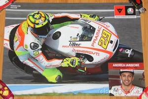 Andrea Iannone Dainese Agv Ducati Desmosedici MotoGP Poster 2014 - Bild 1 von 1