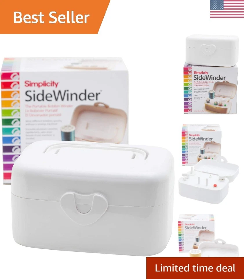 Simplicity Sidewinder Portable Sewing Bobbin Side Winder 388175a