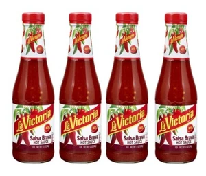 La Victoria Salsa Brava Hot Sauce - Original Recipe, Gluten-Free, 12 oz (4-Pack) - Picture 1 of 24