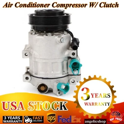 AC A/C Air Conditioner Compressor&Clutch Fit For KIA Sorento 3.5L 2011 2012 2013 - Image 1 of 4