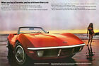 365071 1970 Chevrolet Corvette Stingray Convertible Art Print Poster Uk