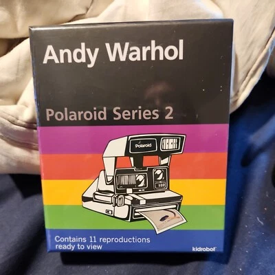KIDROBOT Andy Warhol Polaroid Series 2 Set [11 Polaroid Prints] new in the box  - Image 1 of 3