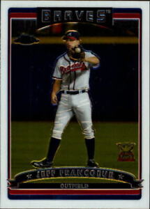 2006 Topps Chrome Atlanta Braves Baseball Card #235 Jeff Francoeur
