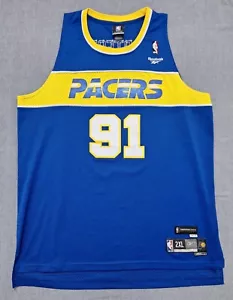 Maglia Vintage Indiana Pacers Ron Artest #91 Hardwood Classics Reebok NBA 2XL - Foto 1 di 17