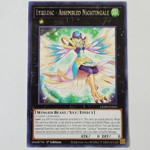 Lyrilusc - Assembled Nightingale - LED8-EN045 - HP - Rare - 1st ed - Yugioh - Picture 1 of 2
