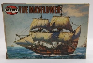 AIRFIX NAVE MAYFLOWER VINTAGE 70 NEW IN BOX KIT MONTAGGIO SERIE 1 - Picture 1 of 7