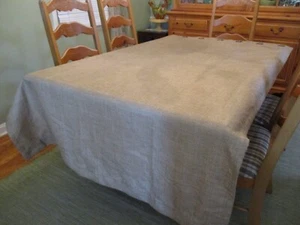 1 Threshold Heavy Lined Textured Weave Grommet Top Curtain Panel 54x84 80" Drop - Picture 1 of 19