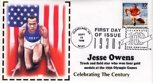 SC 3185j-1, 1998, Jesse Owens, Celebrating the Century 1930’s, Track and Field, - Picture 1 of 1