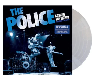 The Police: Around The World Restored & Expanded Silver Vinyl LP + DVD. Sting. - Image 1 of 2