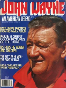 John Wayne Magazine American Legend September 1978 Movie Duke Ideal Collectors - Picture 1 of 2