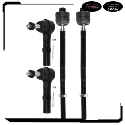 4 piezas para Chevrolet Silverado 3500 HD GMC Sierra 2500 HD extremo de barra de dirección Foto 1 de 4