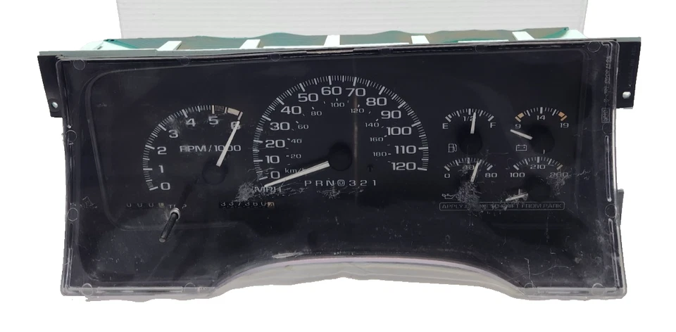 1995-1999 Chevrolet C1500 Instrument Cluster 120 mph Speedo 6K TACH Rare*READ - Image 1 of 4