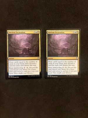Ancient Excavation x2 [Commander 2016] Magic MTG Cards LP - Image 1 of 2