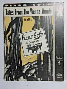 Noten - Geschichten aus dem Wienerwald KLAVIER SOLO - Moderne Musik 1938 - Bild 1 von 3