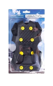 Mountval Eis und Schnee Griffe, Slip On Stretch robuste Stollen Steigeisen, Schnee... - Bild 1 von 5