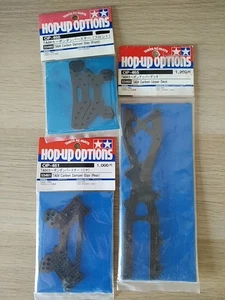 Tamiya Ta04 Carbon Damper Stay Upper Deck - Imagen 1 de 2
