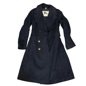 Burberry Brit Cashmere wool coat  (missing Buttons) See All Photos -Made Bosnia - Picture 1 of 22