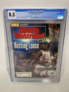 SPORTS ILLUSTRATED MICHAEL JORDAN 25 de mayo de 1992 v76 #20 CGC 8,5 - Imagen 1 de 2