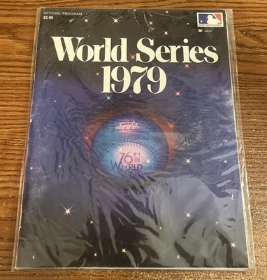  1979 WORLD SERIES PROGRAM PITTSBURGH PIRATES VS BALTIMORE ORIOLES EX-MINT  - Image 1 of 2