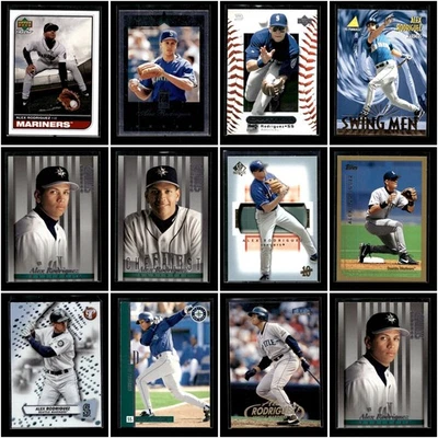 (36) Huge Lot of 36 Alex Rodriguez Baseball Cards - Image 1 of 4