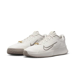 NIKE NikeCourt Vapor Lite 2 Premium HC GOLD FLAIR PACK Mens Tennis Shoes - 11 - Picture 1 of 5