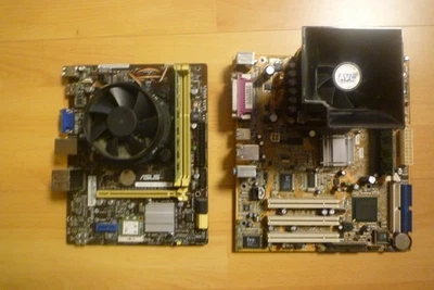 Bundle ASUS + AVC  Mainboard in gutem Zustand -gebraucht- Privatverkauf - Bild 1 von 4