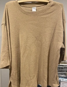 Womens Brown Knitted Top Size 12 - Picture 1 of 2