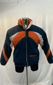 Women's Vintage Y2K Chicago Bears Full Zip Nylon Jacket Size XL 18-20 - Picture 1 of 6