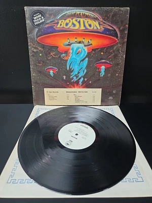 Boston Self Titled Lp Vinyl 1976 1st 'WL PROMO' W/Timing Strip/Hype VG/VG+ - Image 1 of 4