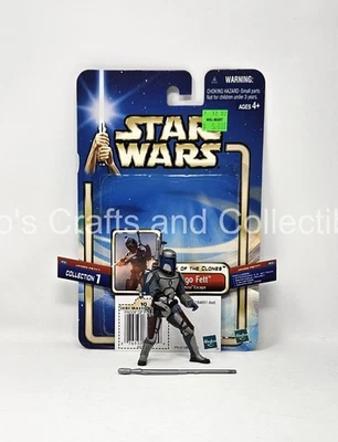 Attack of the Clones Jango Fett Kamino Escape 02/13 Suelto Completo con Tarjeta 2009! Foto 1 de 4