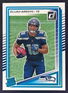 2025 Panini Donruss ELIJAH ARROYO #317RATED ROOKIES SEAHAWKS - Bild 1 von 10