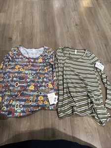 2 Lularoe Lynnae Langarmshirt Größe M - Bild 1 von 5