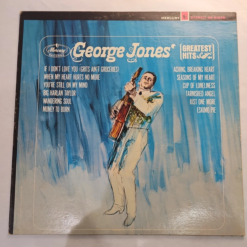 George Jones Greatest Hits 1965 Vinyl LP MERCURY SR61048 / MG 21048 Stereo 1965 - Image 1 of 4