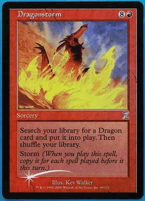 Dragonstorm FOIL Time Spiral Timeshifted PLD Red Special CARD (498007) ABUGames - Image 1 of 2