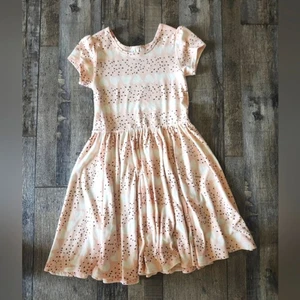 Dot Dot Smile Heart Print Twirl Dress | Size 7 | Buttery Soft Valentine Style - Picture 1 of 10