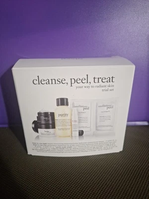 Nuevo. Juego de limpieza, pelación y tratamiento Philosophy.  ¡Para todo tipo de pieles! Foto 1 de 2