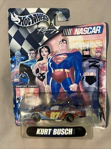 Hot Wheels Racing NASCAR Justice League KURT BUSCH 1:64 Scale Diecast Race Car - Picture 1 of 1