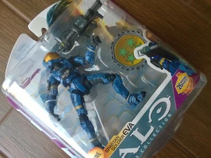 Figura de acción exclusiva de GameStop Halo 3 Serie 6 "Blue EVA" Xbox 2 4 5 alcance NUEVO - Imagen 1 de 2