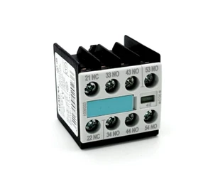 Siemens 3RH1911-1HA31 Hilfsschalterblock 3 S + 1 Ö - Picture 1 of 2