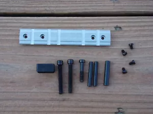 Ruger 10/22 V-Block Trigger Pins Bolt Buffer stock screw silver scope mount OEM - Picture 1 of 1